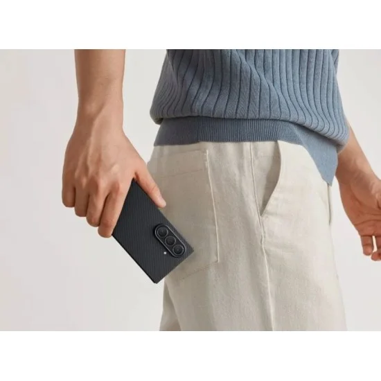 Petaka Case For Samsung Z Fold 7 - Black/Grey